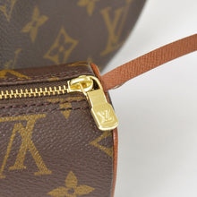 画像をギャラリービューアに読み込む, 極美品 LOUIS VUITTON ルイヴィトン パピヨン30 GM ハンドバッグ M51365 モノグラム ブラウン ゴールド金具 筒型 中古 4b013932