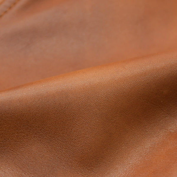 Martin Margiela Leather Flight Jacket Men's Outerwear Color 30 AM024 Brown Good Condition Used 4b014003