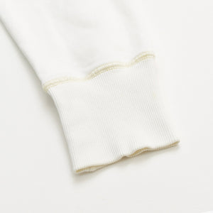 LOEWE ロエベ Beach Club ビーチクラブ スウェットシャツ トレーナー H6189120CR サイズM アイボリー 現行 美品 中古 4b014010