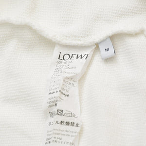 LOEWE ロエベ Beach Club ビーチクラブ スウェットシャツ トレーナー H6189120CR サイズM アイボリー 現行 美品 中古 4b014010