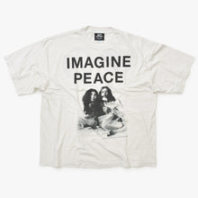 画像をギャラリービューアに読み込む, 新品未使用 SAINT MICHAEL セントマイケル × JOHN LENNON ジョンレノン 半袖Tシャツ SM-MK8-0000-C27 サイズXL ホワイト 中古 4b014049