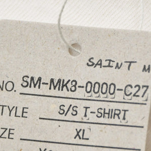 新品未使用 SAINT MICHAEL セントマイケル × JOHN LENNON ジョンレノン 半袖Tシャツ SM-MK8-0000-C27 サイズXL ホワイト 中古 4b014050
