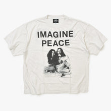 画像をギャラリービューアに読み込む, 新品未使用 SAINT MICHAEL セントマイケル × JOHN LENNON ジョンレノン 半袖Tシャツ SM-MK8-0000-C27 サイズXL ホワイト 中古 4b014050