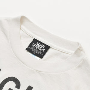 新品未使用 SAINT MICHAEL セントマイケル × JOHN LENNON ジョンレノン 半袖Tシャツ SM-MK8-0000-C27 サイズXL ホワイト 中古 4b014050