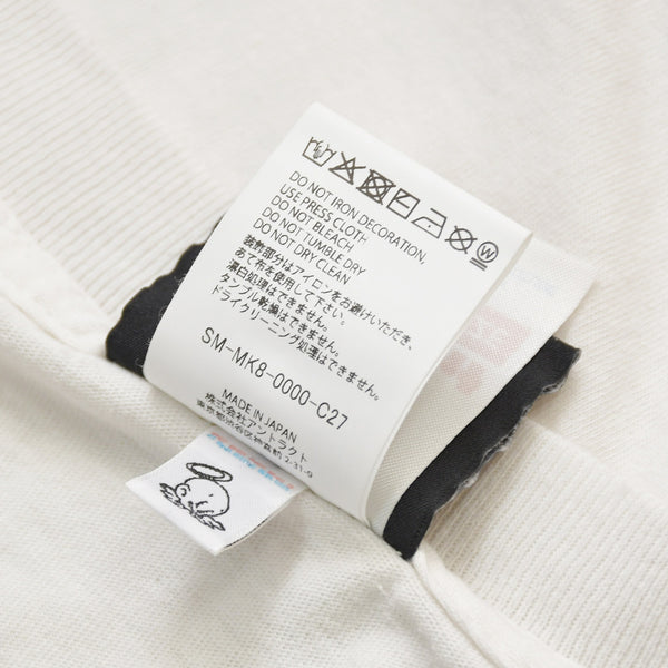 新品未使用 SAINT MICHAEL セントマイケル × JOHN LENNON ジョンレノン 半袖Tシャツ SM-MK8-0000-C27 サイズXL ホワイト 中古 4b014050