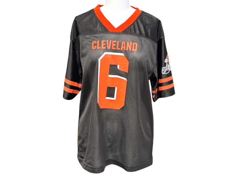 NFL team apparel American football game shirt short sleeve ca43063 size XL mesh print orange multicolor good condition used 4b001406