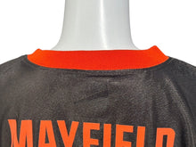 画像をギャラリービューアに読み込む, NFL team apparel アメリカンフットボール ゲームシャツ 半袖 ca43063 サイズ XL メッシュ プリント オレンジ マルチカラー 美品 中古 4b001406