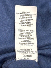 画像をギャラリービューアに読み込む, MAJESTIC マジェスティック ベースボールシャツ ユニフォーム 半袖 28 ポリエステル ネイビー レッド サイズYOUTH L 美品 中古 4b001407