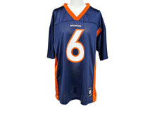 画像をギャラリービューアに読み込む, Reebok リーボック REEBOK NFL Broncos Cutler リーボック フットボール アメフト ゲームシャツ ネイビー サイズ XL 美品 中古 4b001409