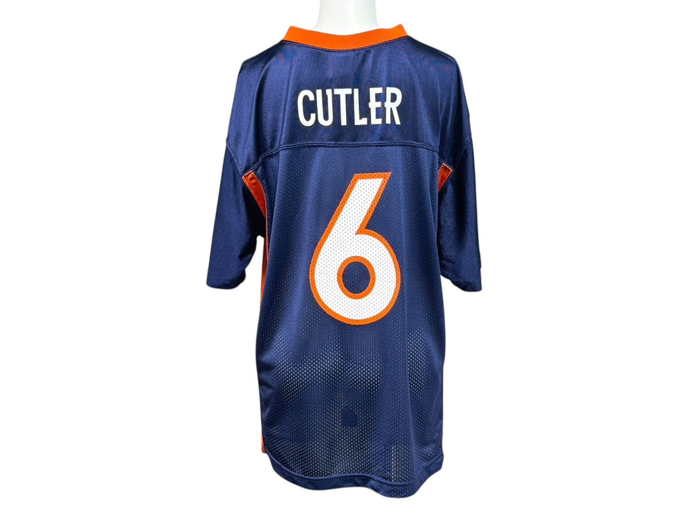 Reebok リーボック REEBOK NFL Broncos Cutler リーボック フットボール アメフト ゲームシャツ ネイビー サイズ XL 美品 中古 4b001409