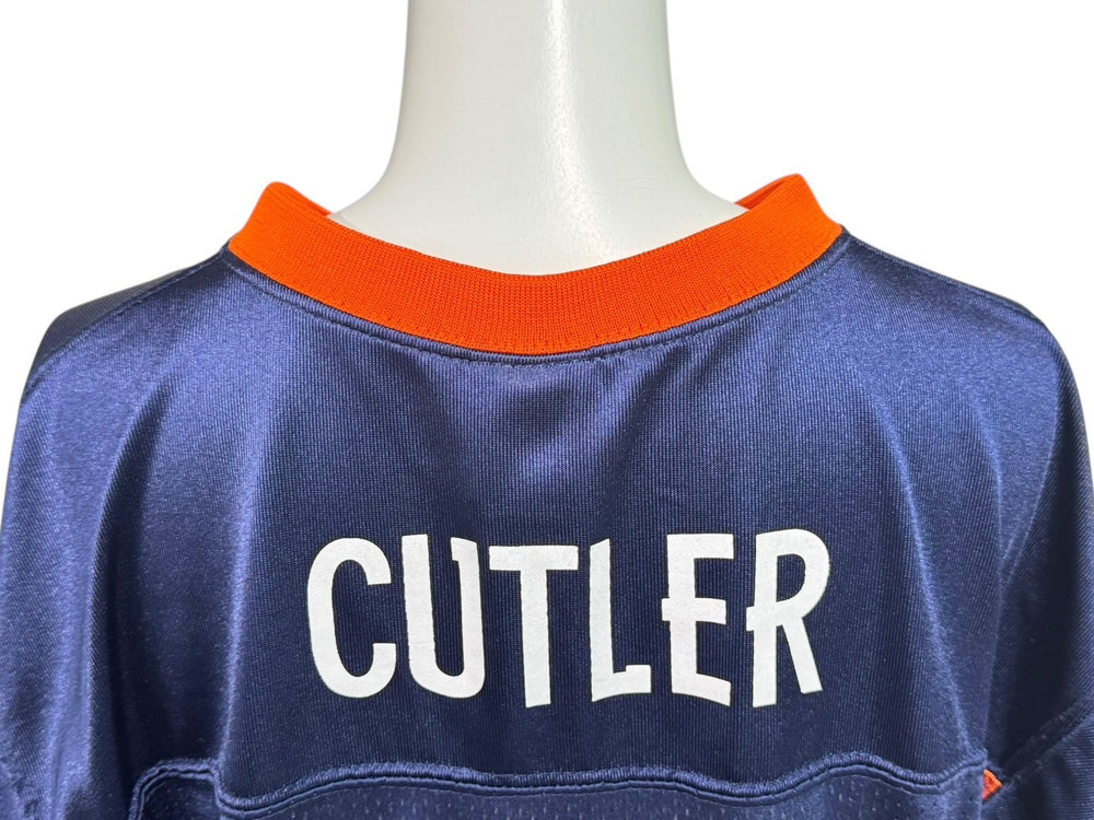 Reebok リーボック REEBOK NFL Broncos Cutler リーボック フットボール アメフト ゲームシャツ ネイビー サイズ XL 美品 中古 4b001409