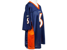 画像をギャラリービューアに読み込む, Reebok リーボック REEBOK NFL Broncos Cutler リーボック フットボール アメフト ゲームシャツ ネイビー サイズ XL 美品 中古 4b001409