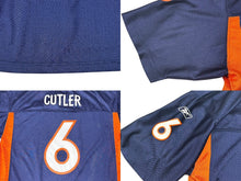 画像をギャラリービューアに読み込む, Reebok リーボック REEBOK NFL Broncos Cutler リーボック フットボール アメフト ゲームシャツ ネイビー サイズ XL 美品 中古 4b001409