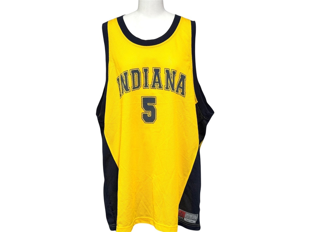 Indiana Pacers Basketball Game Shirt Sleeveless Size L Yellow Good Condition Used 4b001412