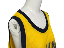 画像をギャラリービューアに読み込む, Indiana Pacers インディアナ・ペイサーズ バスケットボール ゲームシャツ ノースリーブ サイズL イエロー 美品 中古 4b001412