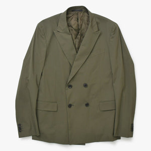 極美品 Valentino ヴァレンチノ ジャケット TV0CSA0529N 22年 サイズ 50 カーキ コットン ナイロン 中古 4b014185