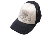 画像をギャラリービューアに読み込む, A BATHING APE アベイシングエイプ BABY MILO STORE ベイビーマイロストア BAPE キャップ 帽子 ホワイト ブラック 良品 中古 4b001421