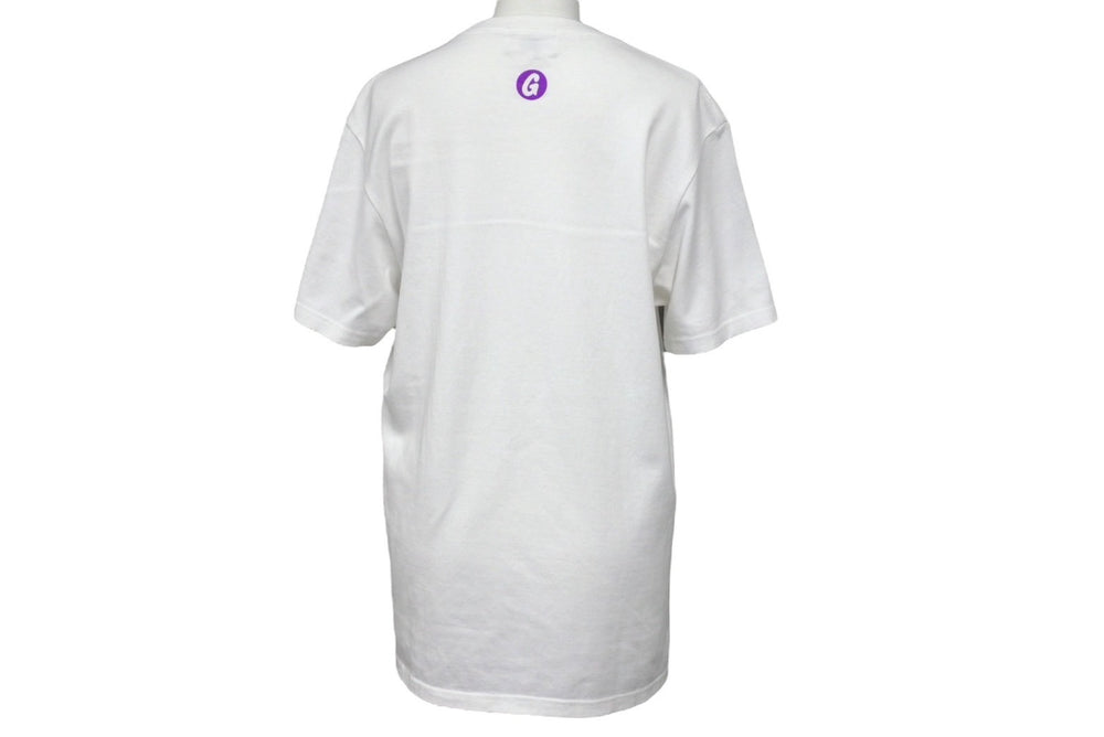 GOOD ENOUGH G Logo Graphic T-shirt Logo 90s White Size M Cotton Good Condition Used 4b001422