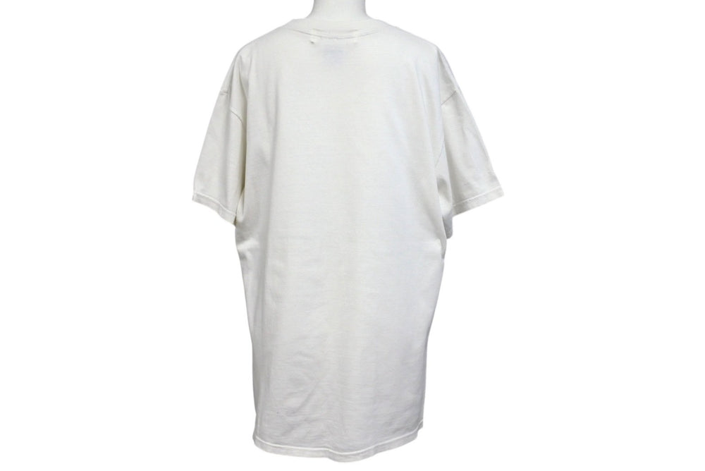 GOOD ENOUGH Hanes Body G Logo Short Sleeve T-shirt Logo 90s Dot Print White Size M Good Condition Used 4b001425