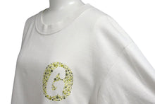 画像をギャラリービューアに読み込む, GOOD ENOUGH グッドイナフ Hanesボディ G Logo 半袖Tシャツ ロゴ 90s ドット プリント ホワイト サイズM 美品 中古 4b001425