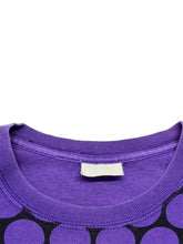 画像をギャラリービューアに読み込む, GOOD ENOUGH グッドイナフ G Logo ドット柄 半袖Tシャツ ロゴ 90s パープル コットン 美品 中古 4b001426