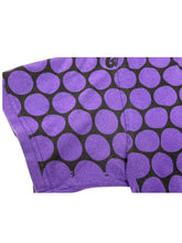 画像をギャラリービューアに読み込む, GOOD ENOUGH グッドイナフ G Logo ドット柄 半袖Tシャツ ロゴ 90s パープル コットン 美品 中古 4b001426