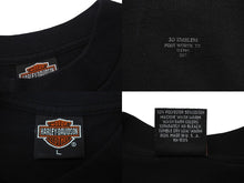 画像をギャラリービューアに読み込む, 極美品 HARLEY DAVIDSON ハーレーダヴィッドソン VINTAGE ヴィンテージ 3D EMBLEM 半袖Tシャツ サイズL 1991年 パンサー 中古 4b001429