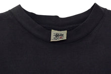 画像をギャラリービューアに読み込む, OLD STUSSY オールドステューシー VINTAGE ヴィンテージ 90's 半袖Tシャツ サイズS 鍵モチーフ サンフェード ネイビー系 良品 中古 4b001431