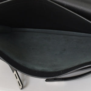 HERMES エルメス Kelly Dépêches 38 ケリーデペッシュ 38 ブリーフケース ヴォーエプソン ブラック ◻︎L刻印 SV金具 2008年製 美品 中古 4a001433