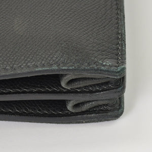 HERMES エルメス Kelly Dépêches 38 ケリーデペッシュ 38 ブリーフケース ヴォーエプソン ブラック ◻︎L刻印 SV金具 2008年製 美品 中古 4a001433