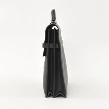 画像をギャラリービューアに読み込む, HERMES エルメス Kelly Dépêches 38 ケリーデペッシュ 38 ブリーフケース ヴォーエプソン ブラック ◻︎L刻印 SV金具 2008年製 美品 中古 4a001433