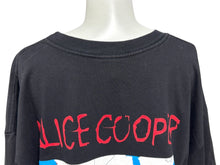 画像をギャラリービューアに読み込む, 極美品 ALICE COOPER アリスクーパー VINTAGE ヴィンテージ 1996 SUMMER TOUR 半袖Tシャツ サイズXL プリント ブラック 中古 4b001433