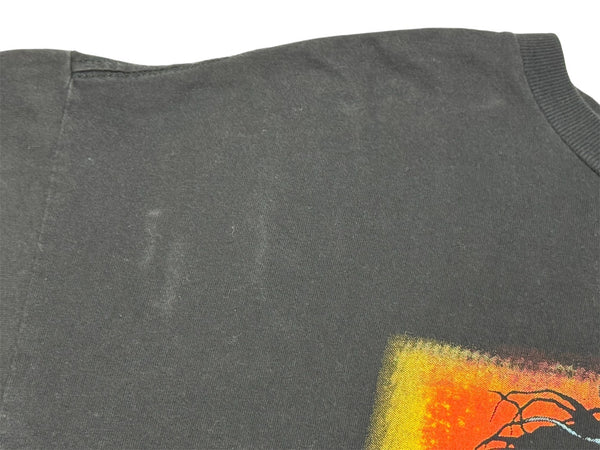 極美品 ALICE COOPER アリスクーパー VINTAGE ヴィンテージ 1996 SUMMER TOUR 半袖Tシャツ サイズXL プリント ブラック 中古 4b001433