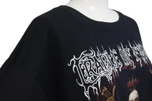 画像をギャラリービューアに読み込む, 極美品 CRADLE OF FILTH クレイドル オブ フィルス THE SPAWN OF LOVE AND WAR VINTAGE ヴィンテージ Tシャツ サイズL ブラック 中古 4b001435