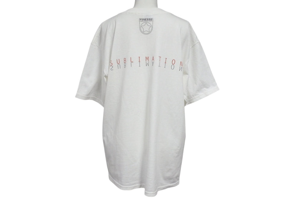 極美品 GOODENOUGH グッドイナフ GEDEVIL グッドイナフデビル 半袖Tシャツ サイズM プリント ホワイト 中古 4b001436