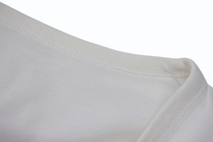 VISVIM DOUBLE SCOOP HENLEY Henley neck short sleeve T-shirt 0112105009007 White Size 3 Good Condition Used 4b001442