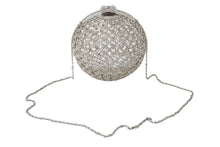 画像をギャラリービューアに読み込む, 新品未使用 GUCCI グッチ GGラウンドメタル ショルダーバッグ 734867 9AAA2 インターロッキング ラインストーン 中古 4b001449