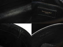 Load image into Gallery viewer, SAINTLAURENT PARIS サンローラン チェーンショルダーバッグ ウォレット377828 レザー ブラック 美品 中古 4b001475