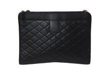 Load image into Gallery viewer, SAINTLAURENT PARIS サンローラン チェーンショルダーバッグ ウォレット377828 レザー ブラック 美品 中古 4b001475