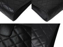 Load image into Gallery viewer, SAINTLAURENT PARIS サンローラン チェーンショルダーバッグ ウォレット377828 レザー ブラック 美品 中古 4b001475