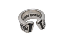 画像をギャラリービューアに読み込む, CHROME HEARTS クロムハーツ ラージ スクロースラベル リング 18号 重量約18.4g シルバー925 美品 中古 4b001499