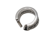 画像をギャラリービューアに読み込む, CHROME HEARTS クロムハーツ ラージ スクロースラベル リング 18号 重量約18.4g シルバー925 美品 中古 4b001499