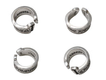 画像をギャラリービューアに読み込む, CHROME HEARTS クロムハーツ ラージ スクロースラベル リング 18号 重量約18.4g シルバー925 美品 中古 4b001499