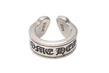 画像をギャラリービューアに読み込む, CHROME HEARTS クロムハーツ ラージ スクロースラベル リング 13号 重量約15.1g シルバー925 美品 中古 4b001500
