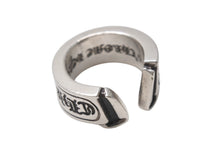 画像をギャラリービューアに読み込む, CHROME HEARTS クロムハーツ ラージ スクロースラベル リング 13号 重量約15.1g シルバー925 美品 中古 4b001500