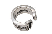 画像をギャラリービューアに読み込む, CHROME HEARTS クロムハーツ ラージ スクロースラベル リング 13号 重量約15.1g シルバー925 美品 中古 4b001500