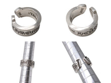 画像をギャラリービューアに読み込む, CHROME HEARTS クロムハーツ ラージ スクロースラベル リング 20.5号 重量約23.5g シルバー925 美品 中古 4b001501