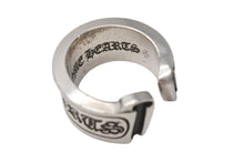 画像をギャラリービューアに読み込む, CHROME HEARTS クロムハーツ ラージ スクロースラベル リング 20.5号 重量約23.5g シルバー925 美品 中古 4b001501