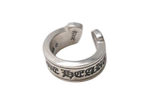 画像をギャラリービューアに読み込む, CHROME HEARTS クロムハーツ ラージ スクロースラベル リング 14号 重量約15.1g シルバー925 美品 中古 4b001502