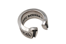 画像をギャラリービューアに読み込む, CHROME HEARTS クロムハーツ ラージ スクロースラベル リング 14号 重量約15.1g シルバー925 美品 中古 4b001502